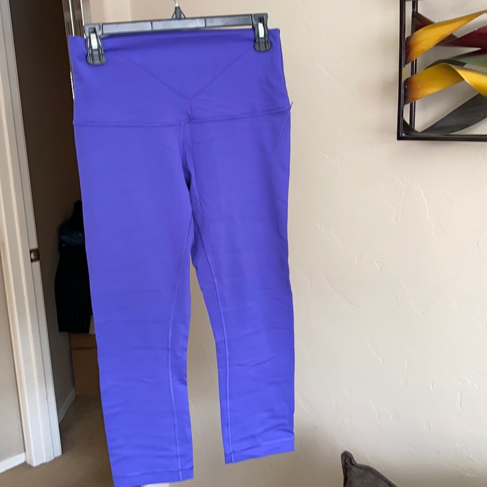 Lululemon wunder under crop legging